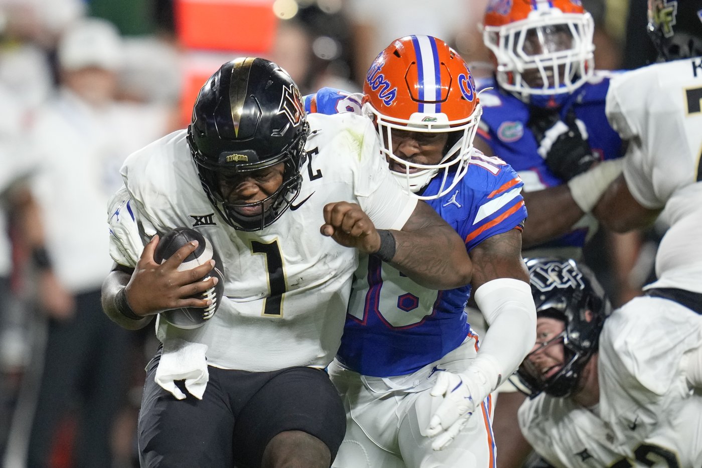 Graham Mertz, Montrell Johnson account for scores as Florida beats UCF 24-13 in the Swamp | iNFOnews.ca Graham Mertz, Montrell Johnson account for scores as Florida beats UCF 24-13 in the Swamp | iNFOnews.ca