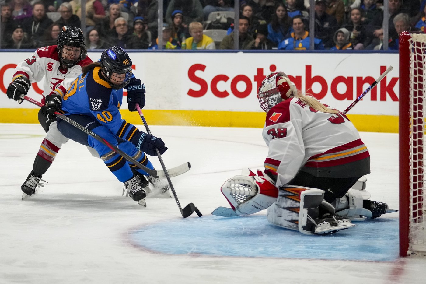 Blayre Turnbull's three-point outing leads Sceptres past Charge in PWHL | iNFOnews.ca