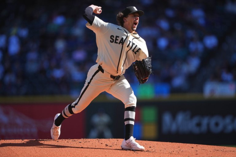 Gilbert fans 8 in 4 no-hit innings, Mariners strike out 12 overall in 7-3 win over the Angels | iNFOnews.ca