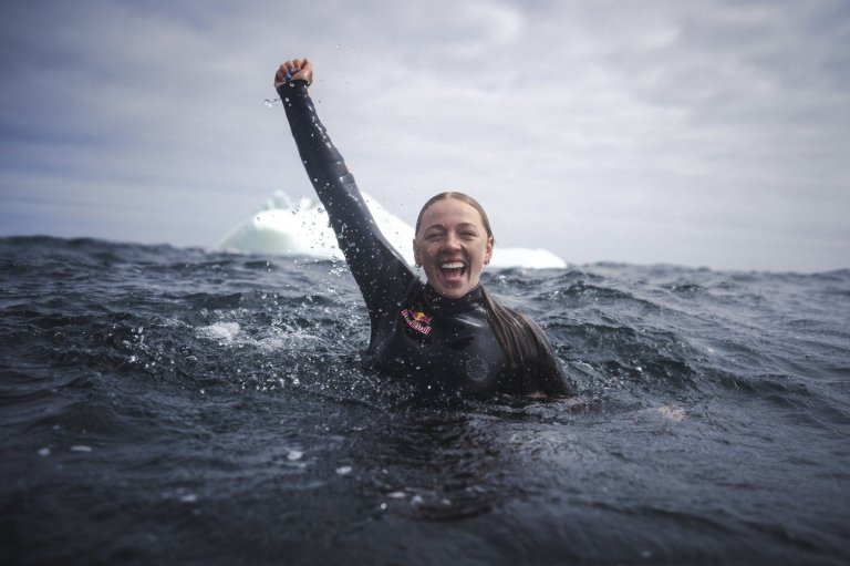 Molly Carlson welcomed fear during her historic dive off Newfoundland iceberg | iNFOnews.ca