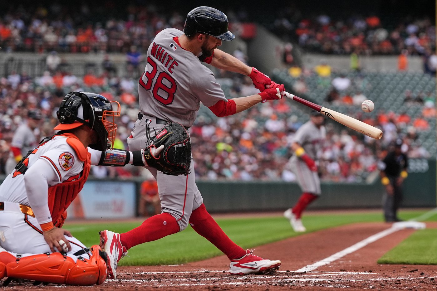 Aroldis Chapman earns 400th save, White HR helps Red Sox beat Orioles 3-1 for 4-game sweep | iNFOnews.ca Aroldis Chapman earns 400th save, White HR helps Red Sox beat Orioles 3-1 for 4-game sweep | iNFOnews.ca