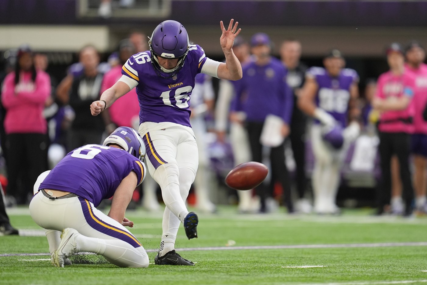 Vikings kicker Will Reichard just can't miss, unless it's the home crowd roaring for him | iNFOnews.ca