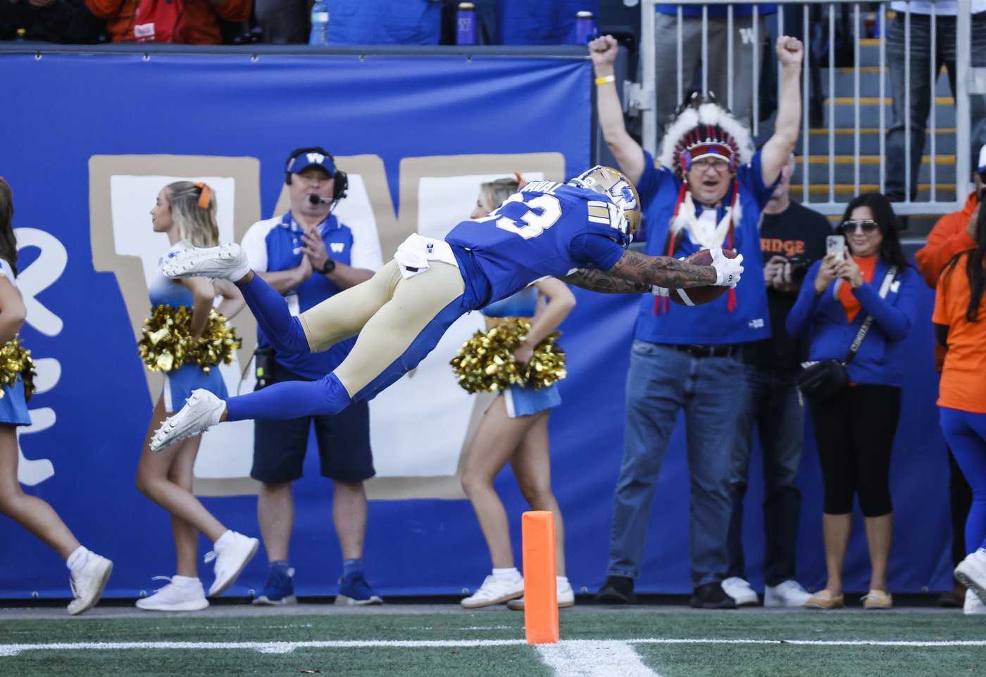 Winnipeg Blue Bomber Trey Vaval named CFL's outstanding rookie player | iNFOnews.ca