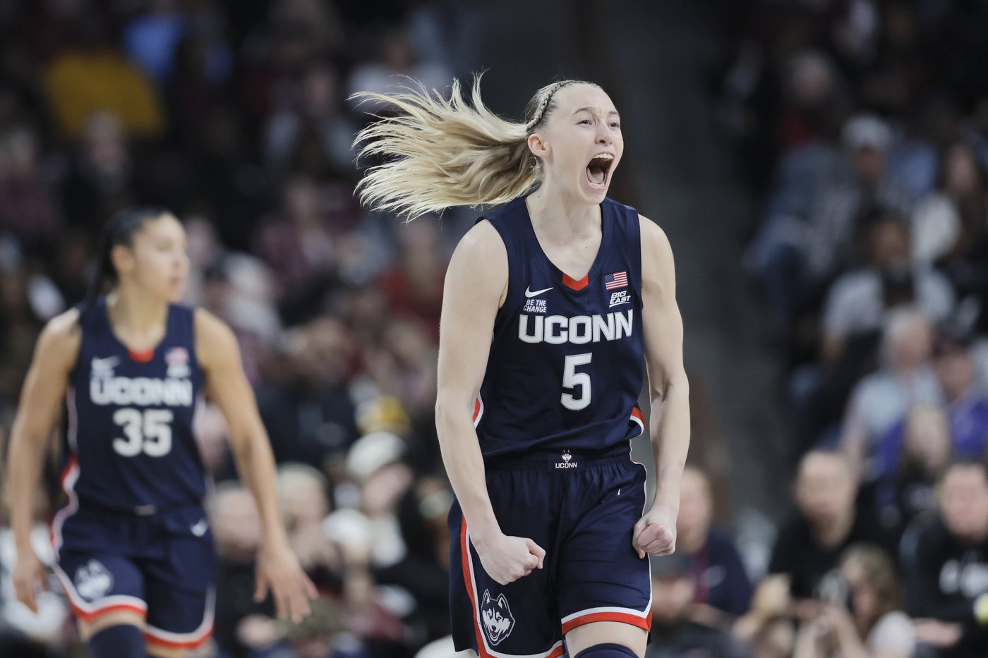 Azzi Fudd helps No. 7 UConn end No. 4 South Carolina's 71-game home win streak with 87-58 rout | iNFOnews.ca Azzi Fudd helps No. 7 UConn end No. 4 South Carolina's 71-game home win streak with 87-58 rout | iNFOnews.ca