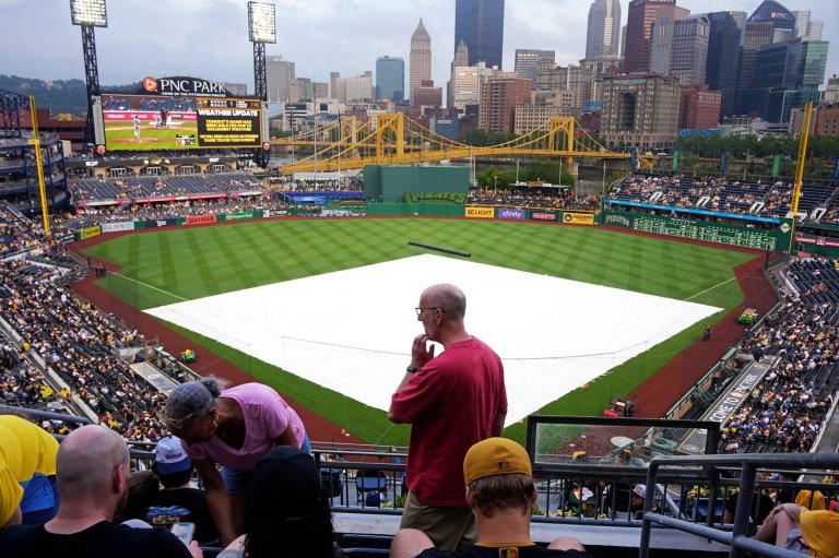 Brewers and Pirates rained out, setting up Saturday doubleheader | iNFOnews.ca