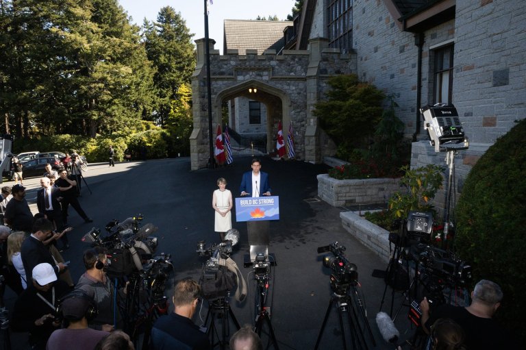B.C. opposition forces unite as Eby calls Oct. 24 snap election, citing Trump threat | iNFOnews.ca
