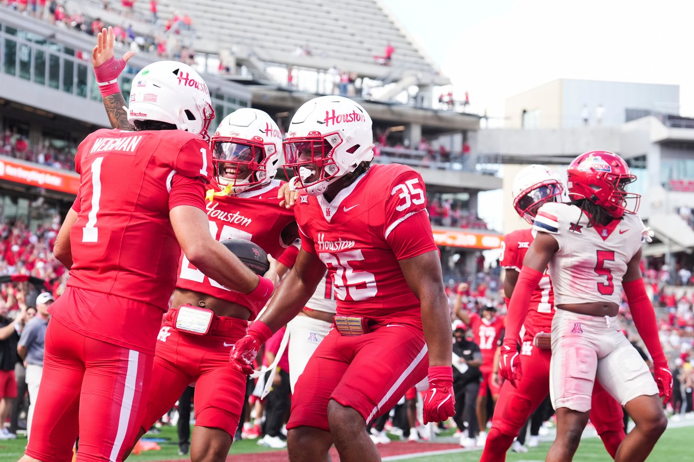 Sanchez's field goal as time runs out lifts Houston over Arizona 31-28 | iNFOnews.ca Sanchez's field goal as time runs out lifts Houston over Arizona 31-28 | iNFOnews.ca