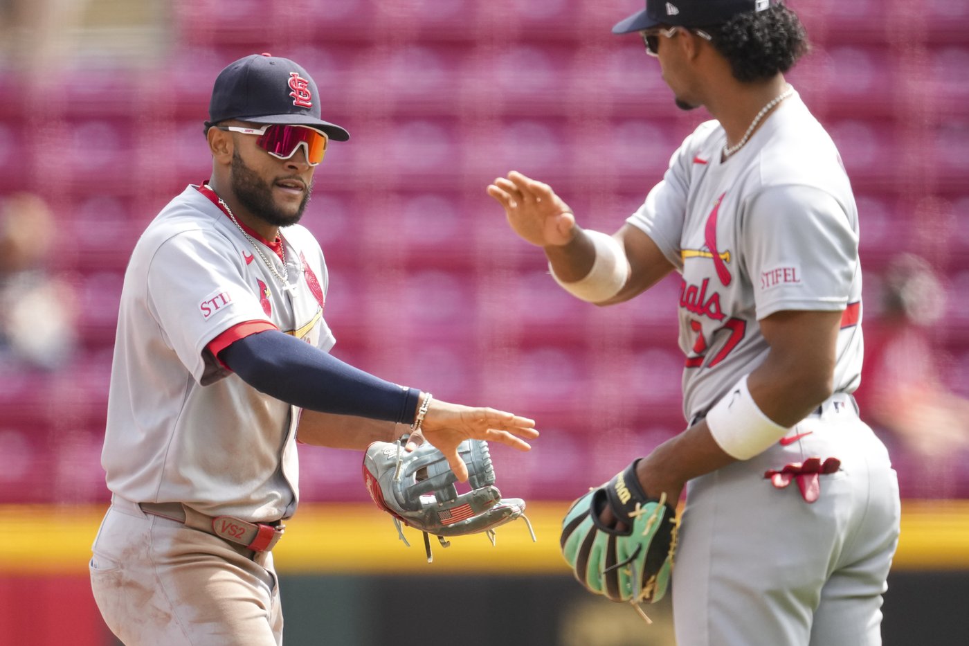 Scott, Nootbar, Winn hit consecutive homers, Cards beat Reds 6-0 and stop Cincy's 5-game win streak | iNFOnews.ca Scott, Nootbar, Winn hit consecutive homers, Cards beat Reds 6-0 and stop Cincy's 5-game win streak | iNFOnews.ca