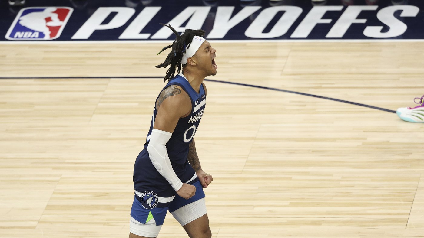 Edwards, Timberwolves strike back with 143-101 win over Thunder in West finals | iNFOnews.ca Edwards, Timberwolves strike back with 143-101 win over Thunder in West finals | iNFOnews.ca