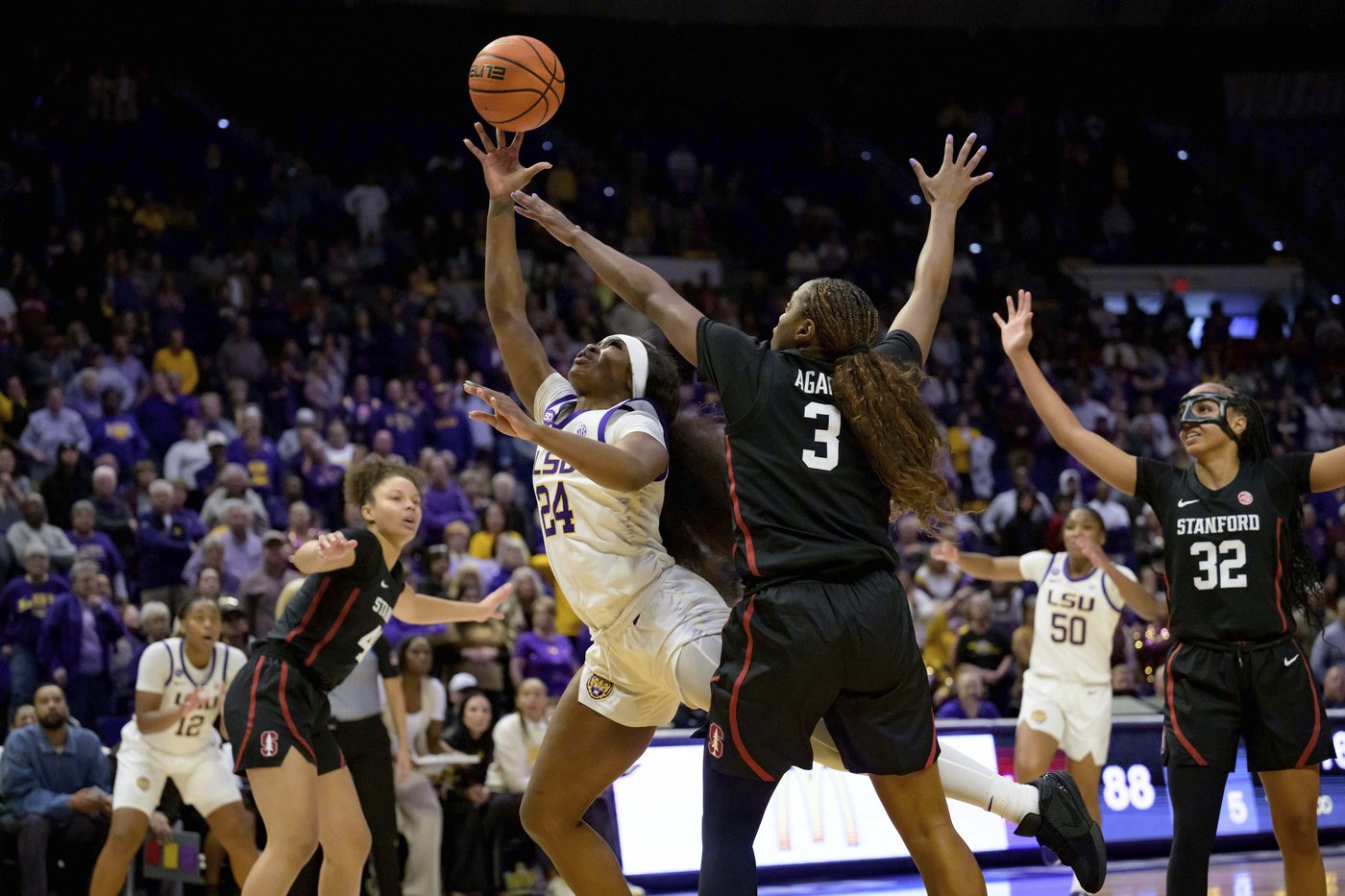 Williams scores season-high 32 as No. 5 LSU beats Stanford 94-88 in OT | iNFOnews.ca