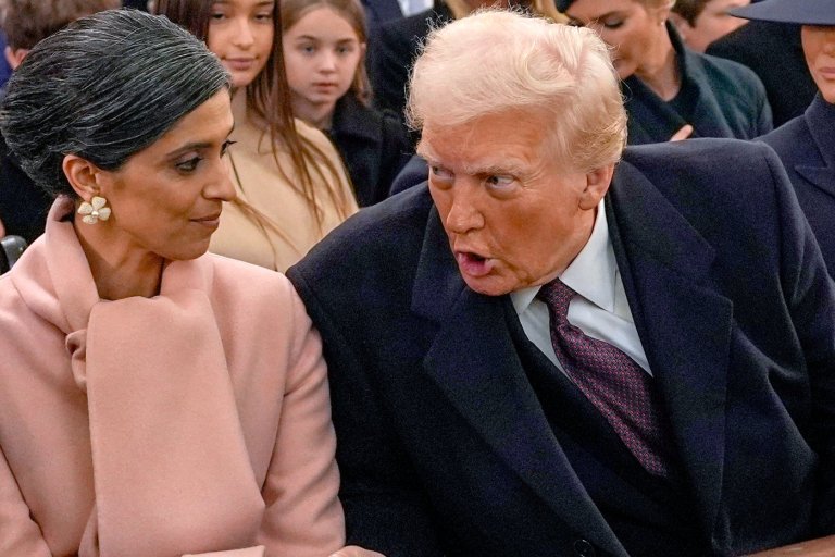 Trump reads a children's book on Usha Vance's podcast, then riffs on past presidents and himself | iNFOnews.ca