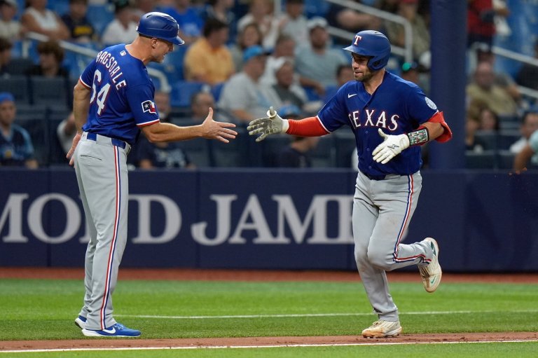 Wynns, Quantrill power Rangers to 4th win in 5 games, 4-1 over the Rays | iNFOnews.ca