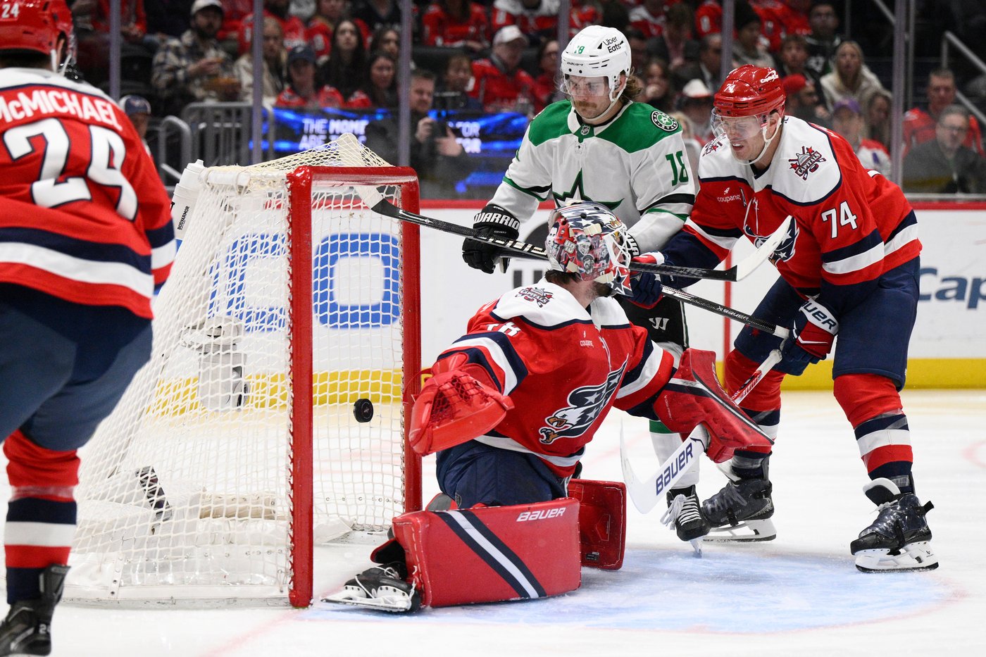 Stars beat the Capitals 4-1 to end their losing streak at 6 games | iNFOnews.ca
