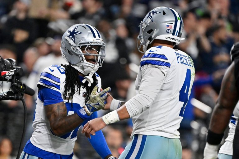 Cowboys honor Kneeland, then get 4 TD passes from Prescott in 33-16 win over Raiders | iNFOnews.ca