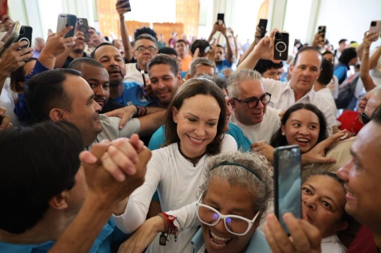 Venezuela's opposition leader Machado returns after months in exile, as doubts over democracy deepen | iNFOnews.ca