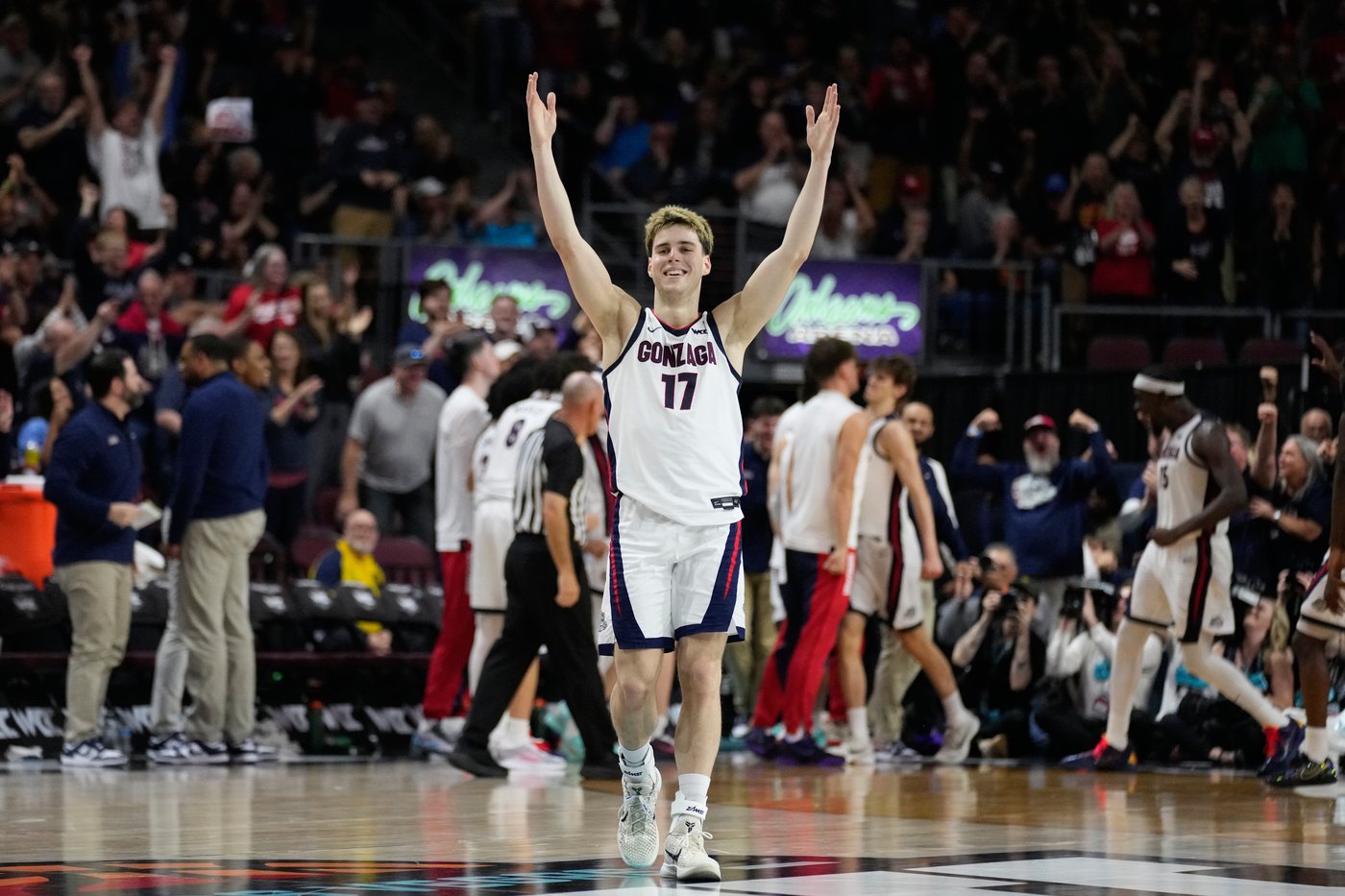 No. 12 Gonzaga beats Santa Clara 79-68 to win the WCC tournament in its final appearance | iNFOnews.ca