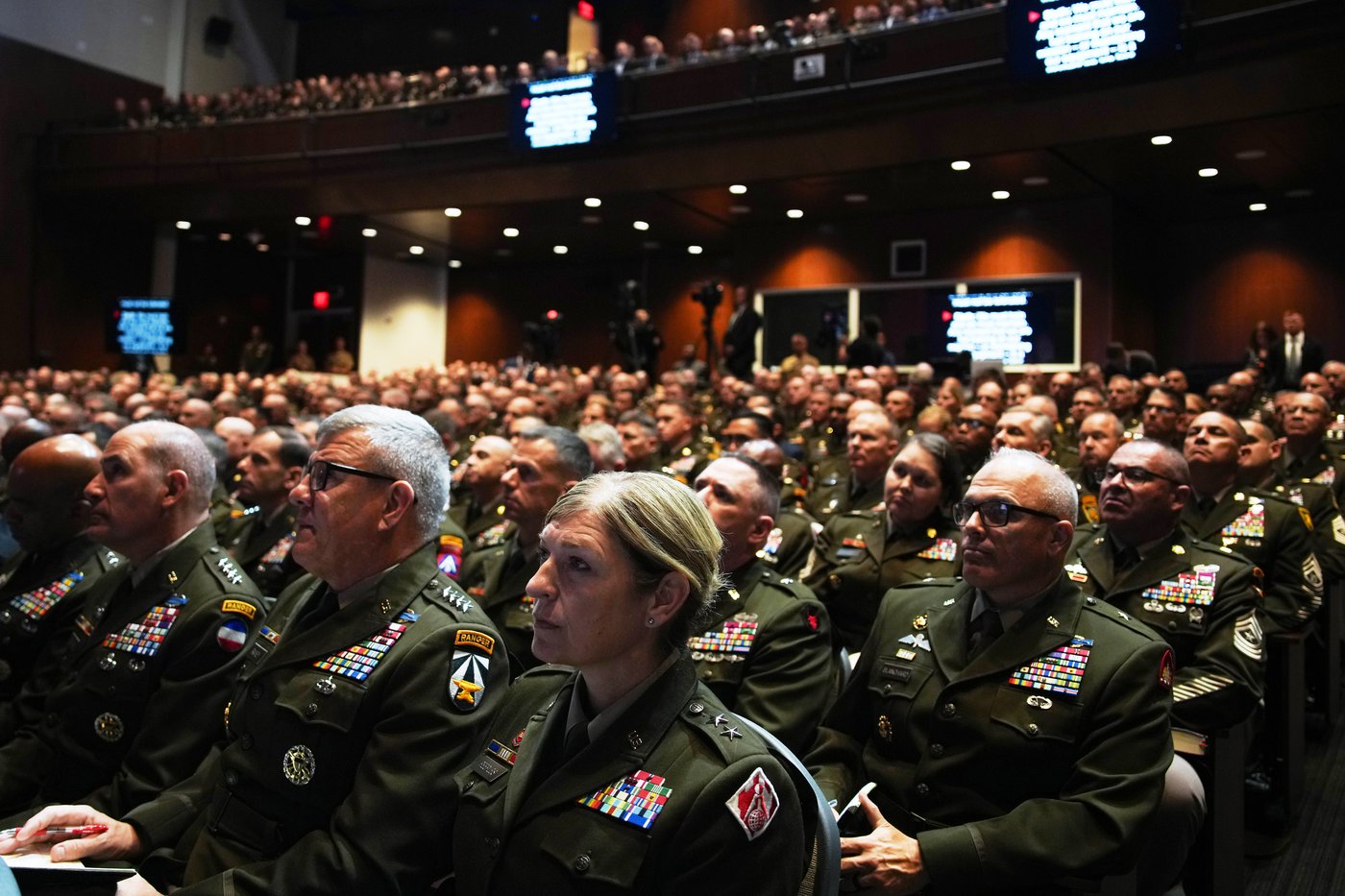 Trump calls for using US cities as a 'training ground' for military in unusual speech to generals | iNFOnews.ca
