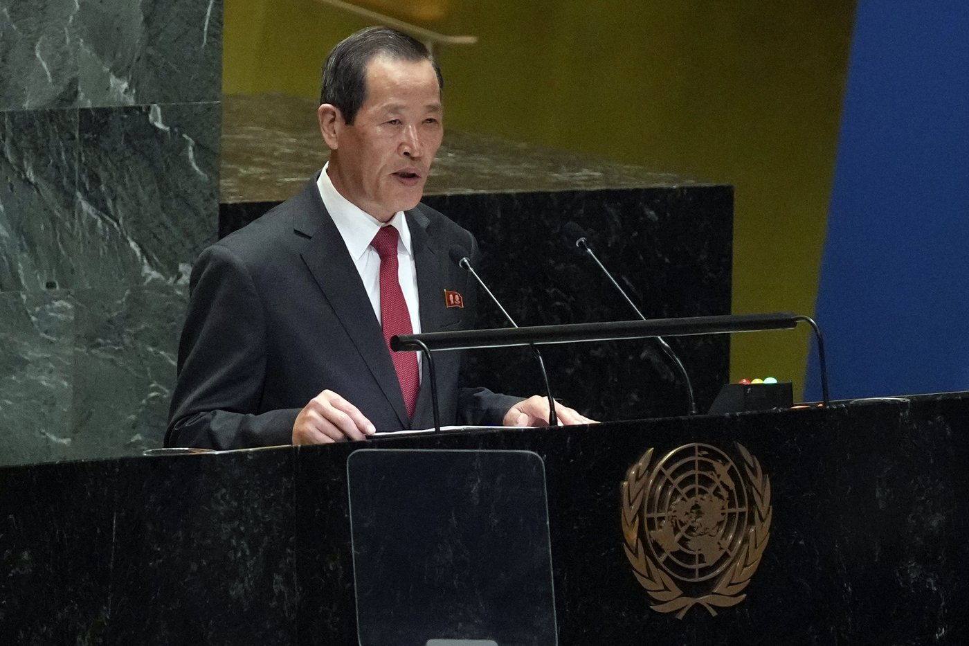 On a day when isolated nations get their say at the UN, North Korea reups condemnation of US | iNFOnews.ca