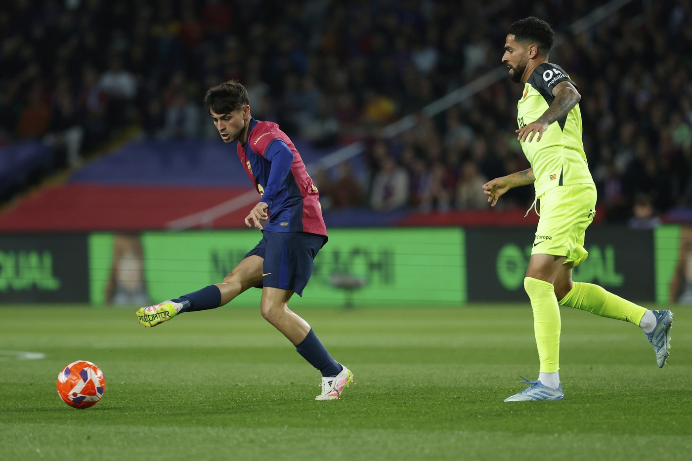 Barcelona increases Spanish league lead by beating Mallorca 1-0 on Dani Olmo's goal | iNFOnews.ca Barcelona increases Spanish league lead by beating Mallorca 1-0 on Dani Olmo's goal | iNFOnews.ca
