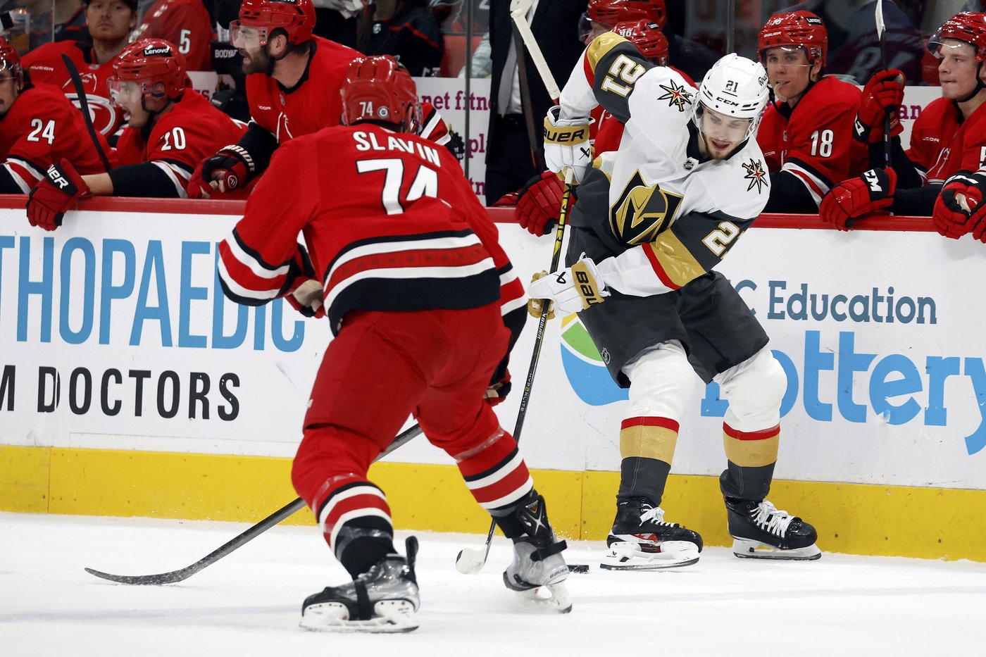 Seth Jarvis scores twice as Carolina Hurricanes push past Vegas Golden Knights 3-2 | iNFOnews.ca