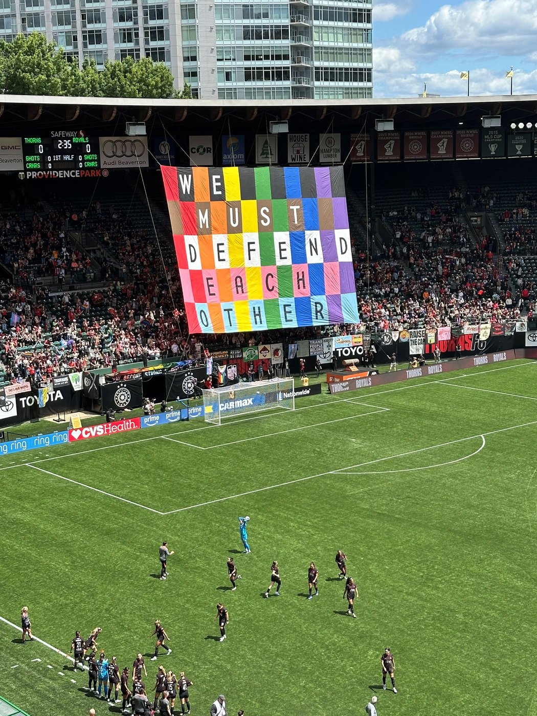 NWSL's Thorns and WNBA's Fire stage women's sports doubleheader in Portland | iNFOnews.ca NWSL's Thorns and WNBA's Fire stage women's sports doubleheader in Portland | iNFOnews.ca