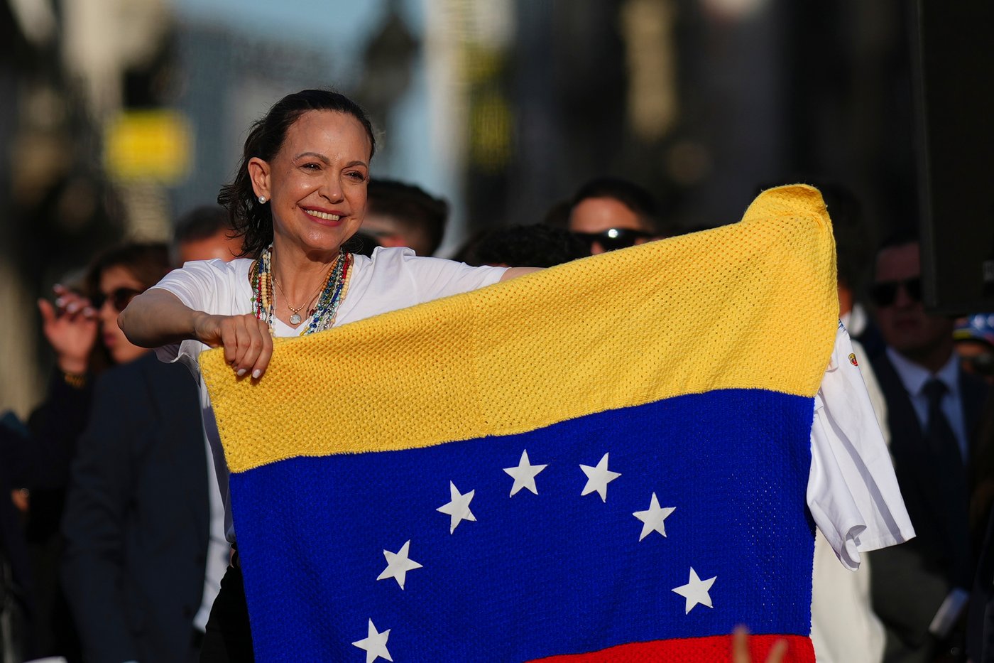 Venezuela’s Maria Corina Machado draws a huge Madrid crowd and rebuffs meeting with Spain's PM | iNFOnews.ca