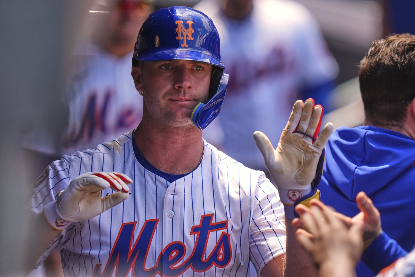 Pete Alonso hits 3-run homer to power Mets to sweep of Angels | iNFOnews.ca Pete Alonso hits 3-run homer to power Mets to sweep of Angels | iNFOnews.ca