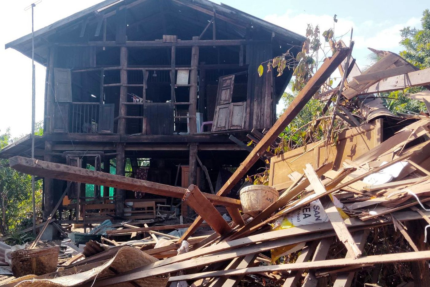 Myanmar military air strike on a tea shop kills 18 watching a football match on TV | iNFOnews.ca