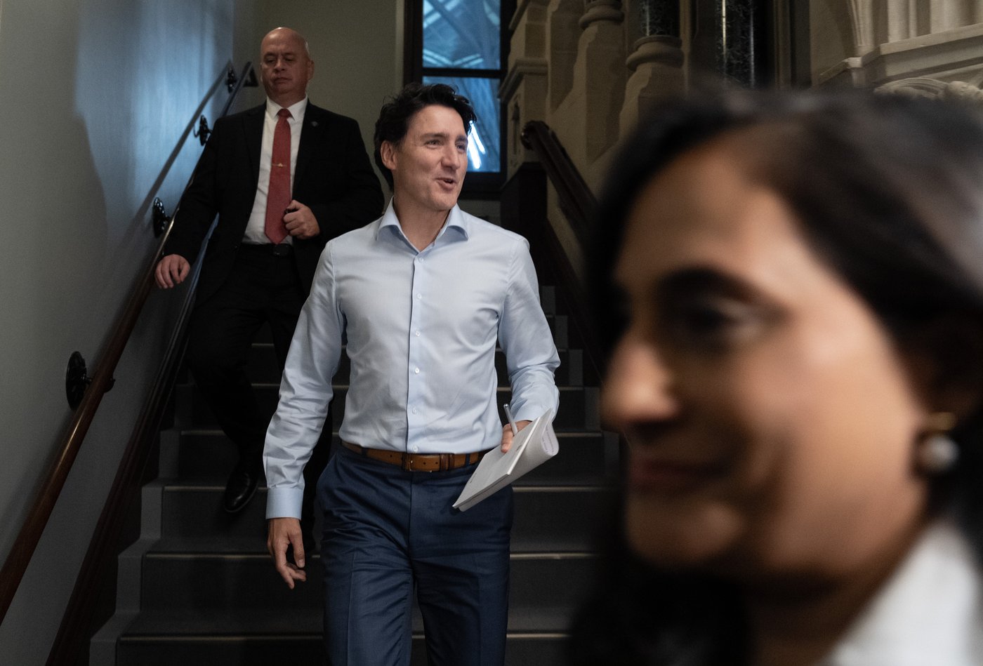 Liberals attempt show of unity after tense caucus meeting with Trudeau | iNFOnews.ca