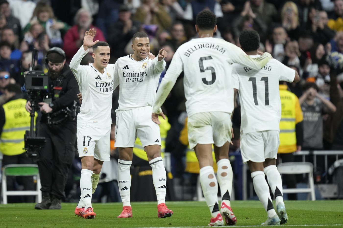 Mbappé puts on a show again with 2 goals as Real Madrid beats Las Palmas 4-1 | iNFOnews.ca