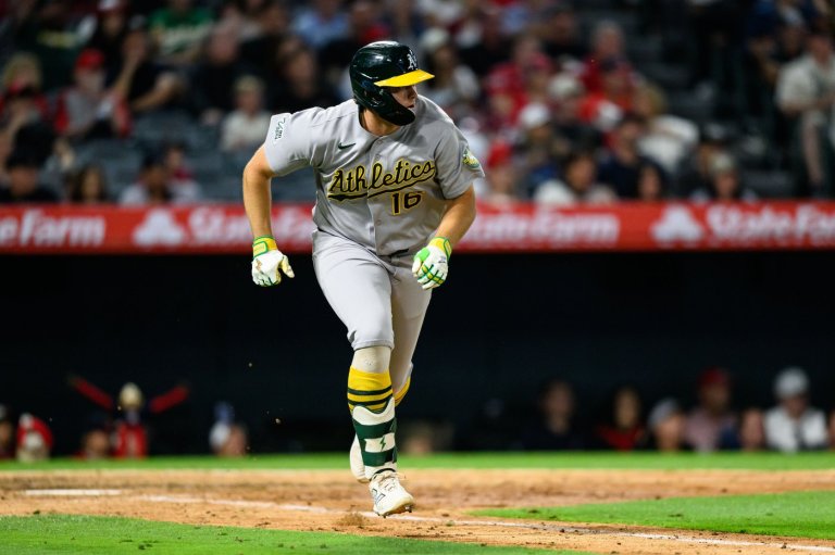 Nick Kurtz's 5 RBIs, HRs by Zack Gelof and Brent Rooker lead Athletics to 14-6 win over Angels | iNFOnews.ca