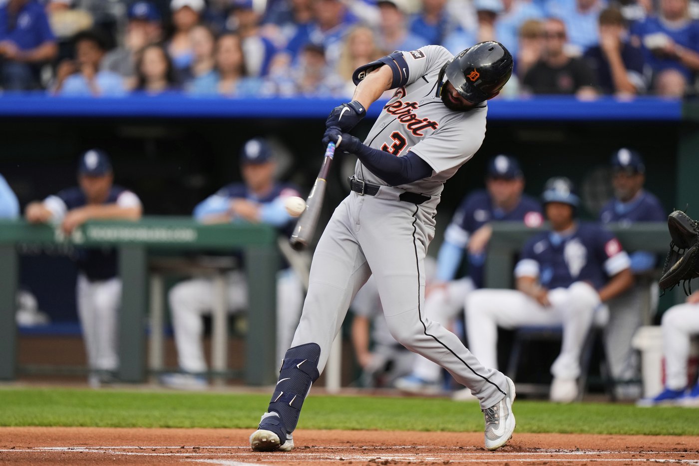 Dingler, Greene and Torkelson homer as Tigers beat Royals 7-5 for their fifth straight win | iNFOnews.ca