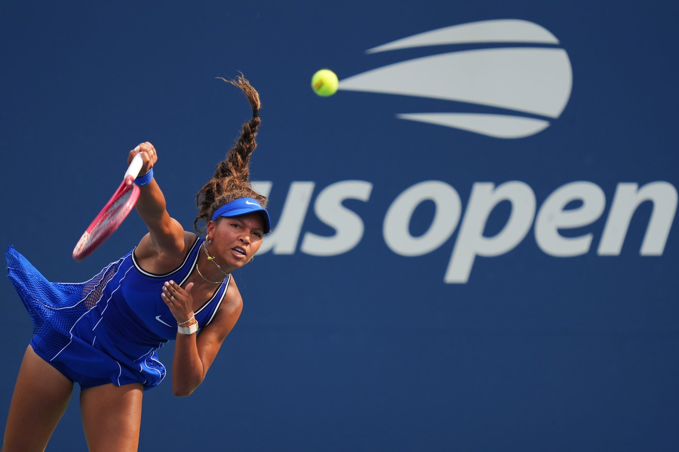 Thea Frodin, who was Serena Williams' body double in 'King Richard,' loses in her US Open debut | iNFOnews.ca