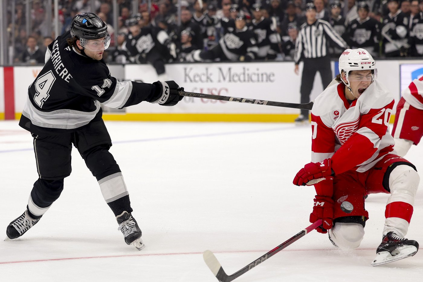 Jeannot scores in return from suspension, Kings roll to 4-1 win over Red Wings | iNFOnews.ca Jeannot scores in return from suspension, Kings roll to 4-1 win over Red Wings | iNFOnews.ca