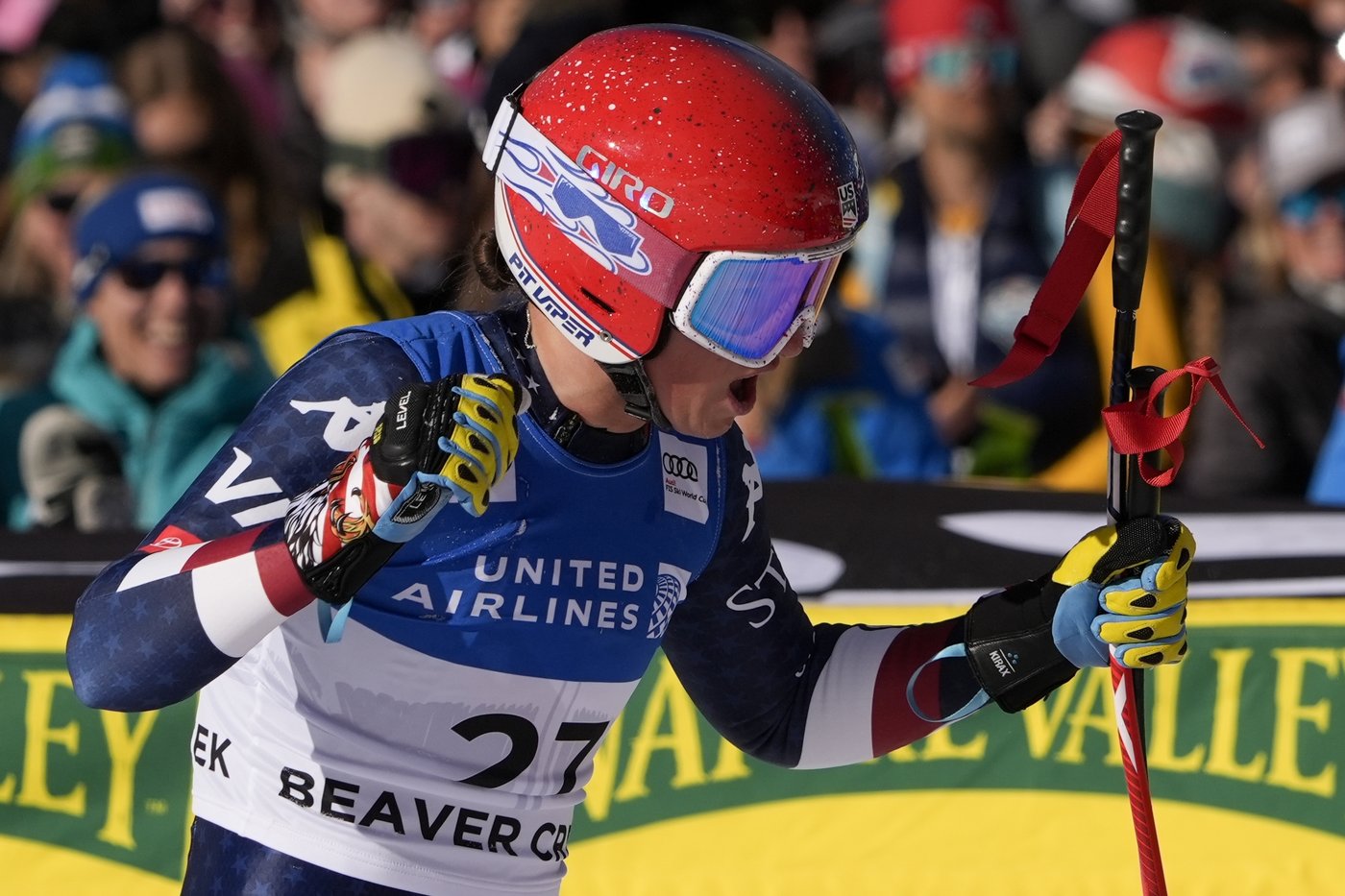 Cornelia Huetter of Austria wins first-ever women's World Cup downhill held on Birds of Prey course | iNFOnews.ca
