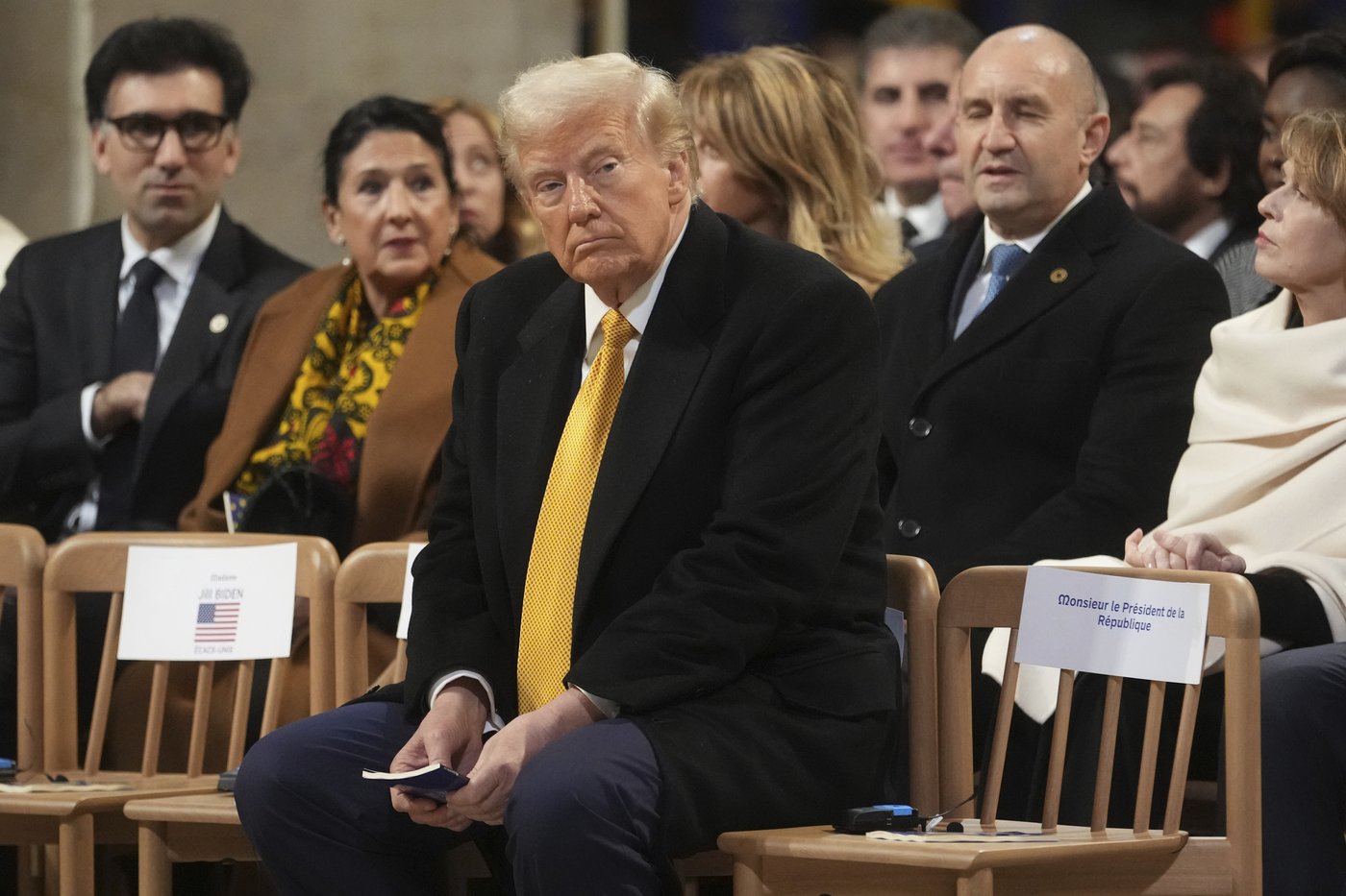 Trump is welcomed by Macron to Paris with presidential pomp and joined by Zelenskyy for their talks | iNFOnews.ca