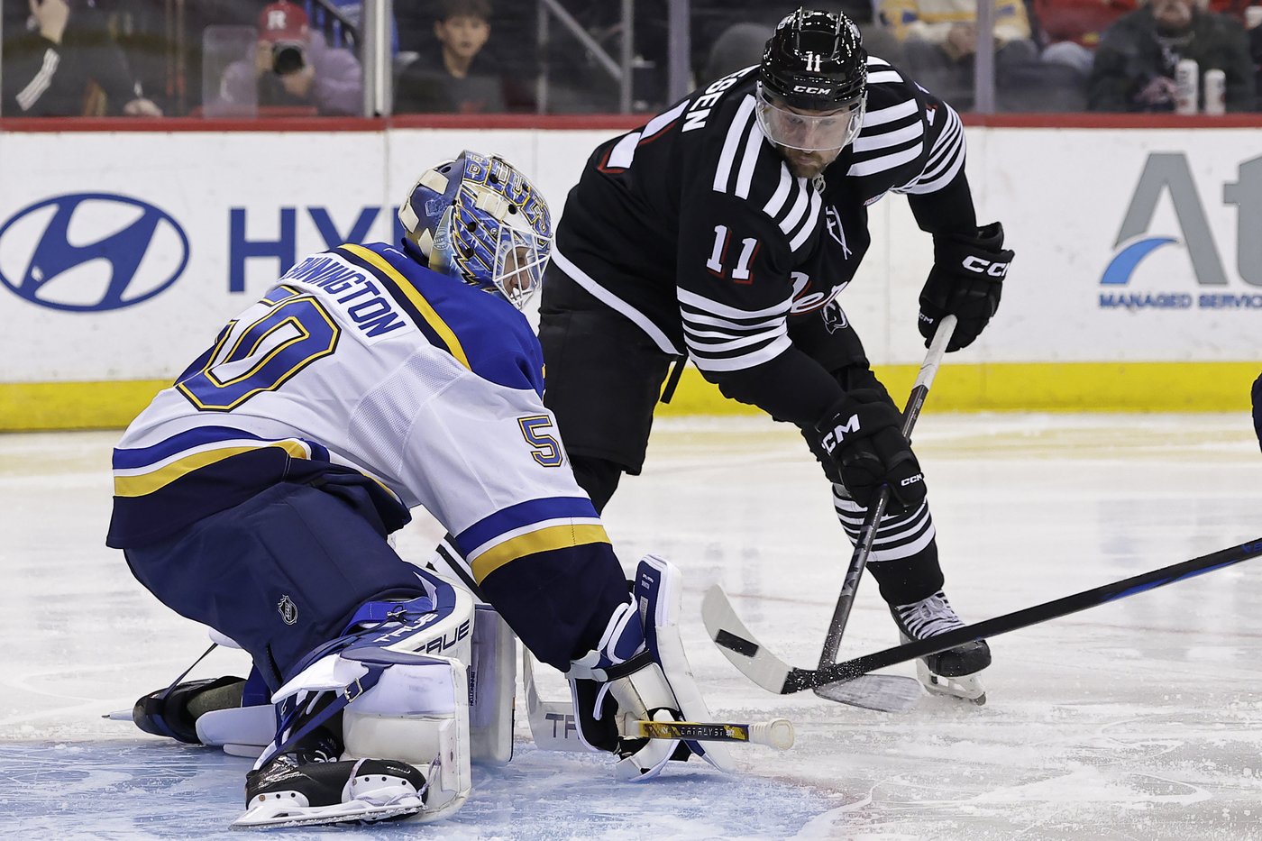 Jordan Binnington shuts out Devils and sets a Blues franchise record with his 152nd victory | iNFOnews.ca Jordan Binnington shuts out Devils and sets a Blues franchise record with his 152nd victory | iNFOnews.ca