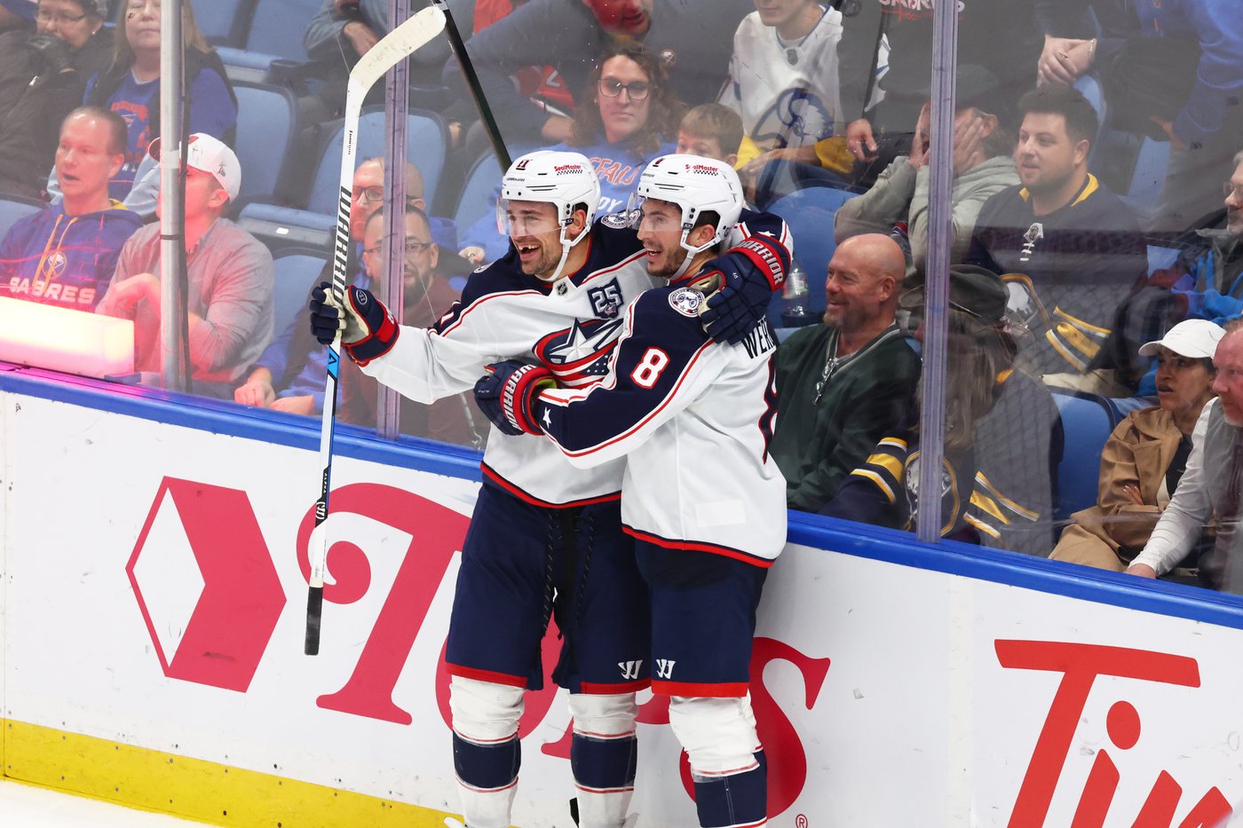 Nothing wrong with Wood's vision. Blue Jackets player returns from eye injury with 2 goals vs Sabres | iNFOnews.ca Nothing wrong with Wood's vision. Blue Jackets player returns from eye injury with 2 goals vs Sabres | iNFOnews.ca