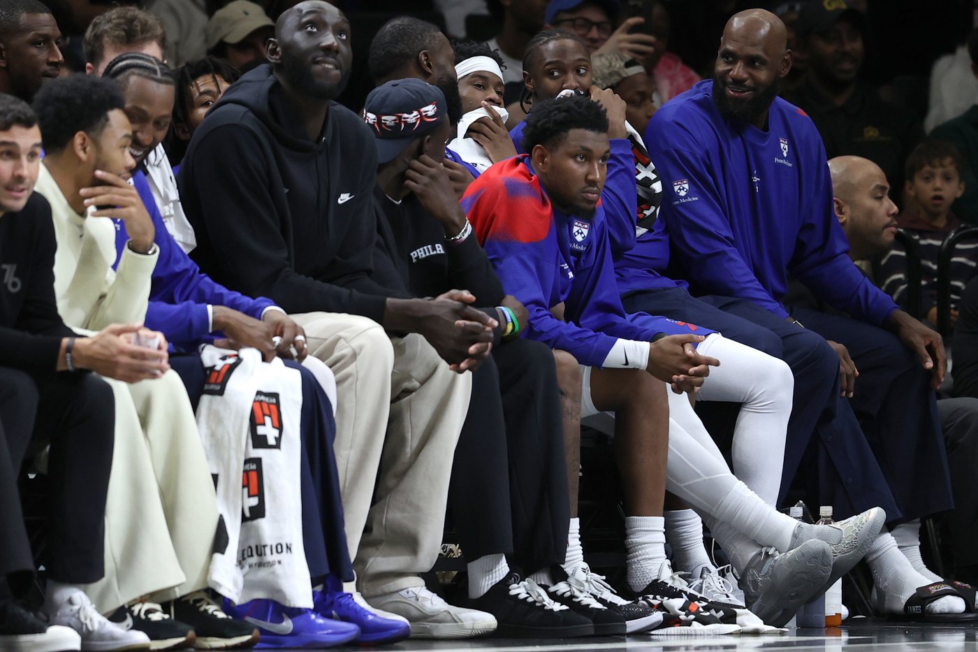 LeBron James has a strong start in his first game with the 76ers and expects things to get better | iNFOnews.ca