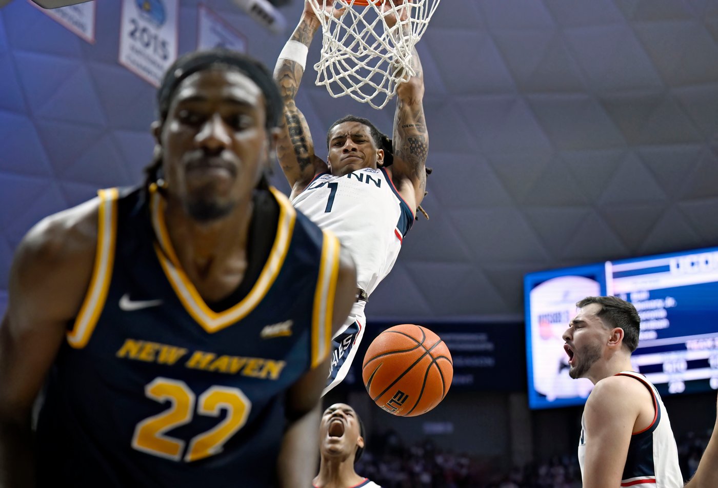 Karaban, Ball lead No. 4 UConn Huskies past Division I newcomer New Haven in season opener | iNFOnews.ca Karaban, Ball lead No. 4 UConn Huskies past Division I newcomer New Haven in season opener | iNFOnews.ca