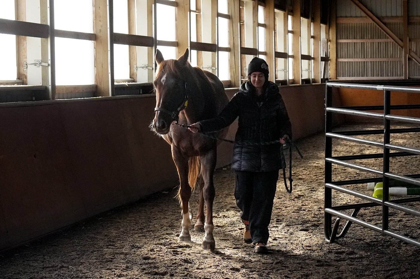 Photo Gallery: Da Silva implementing horses into wellness program | iNFOnews.ca