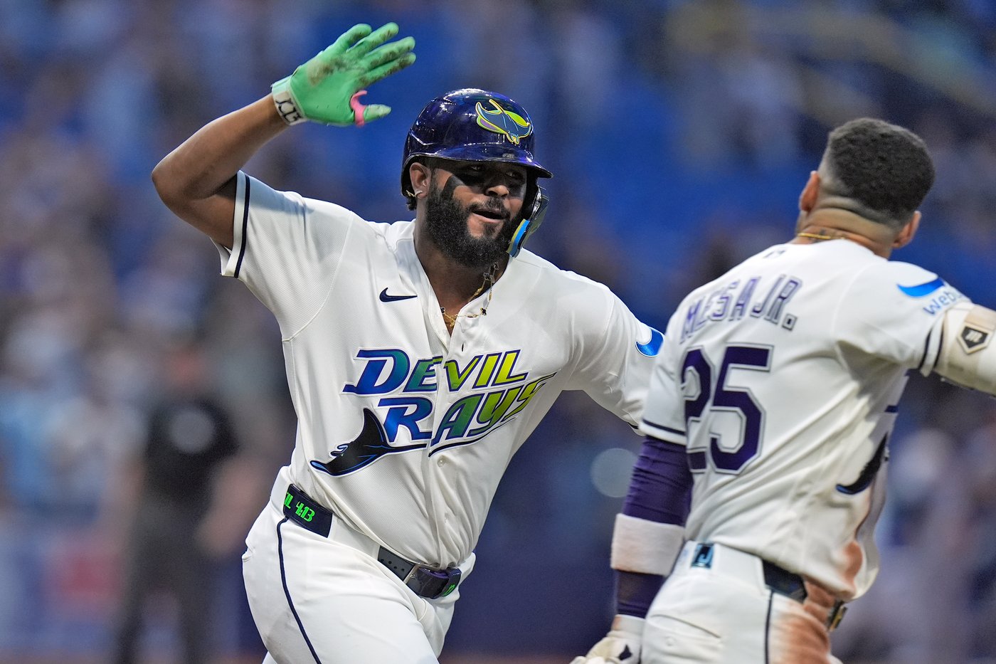 Junior Caminero's walk-off homer sends Rays to playoff-clinching 3-1 win over Astros | iNFOnews.ca