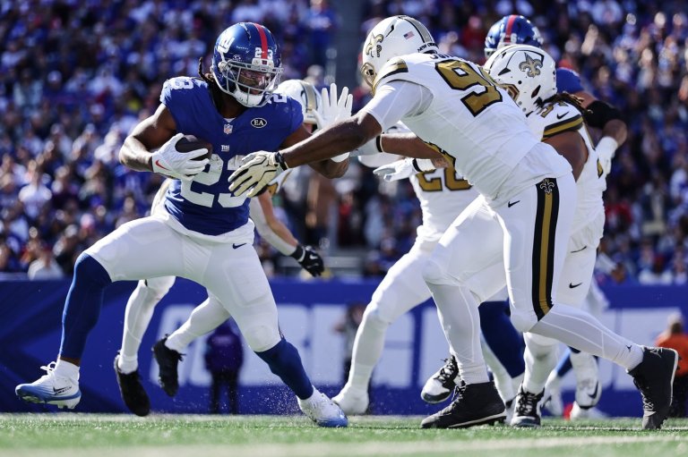 Giants are releasing running back Najee Harris, AP source says | iNFOnews.ca
