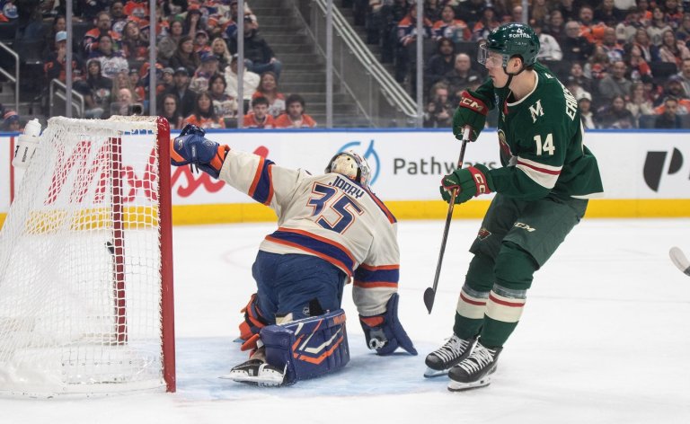 Hughes posts two points, Minnesota Wild trounce Edmonton Oilers 7-3 | iNFOnews.ca