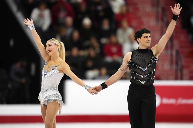 Gilles, Poirier lead after rhythm dance at Canadian figure skating championships | iNFOnews.ca