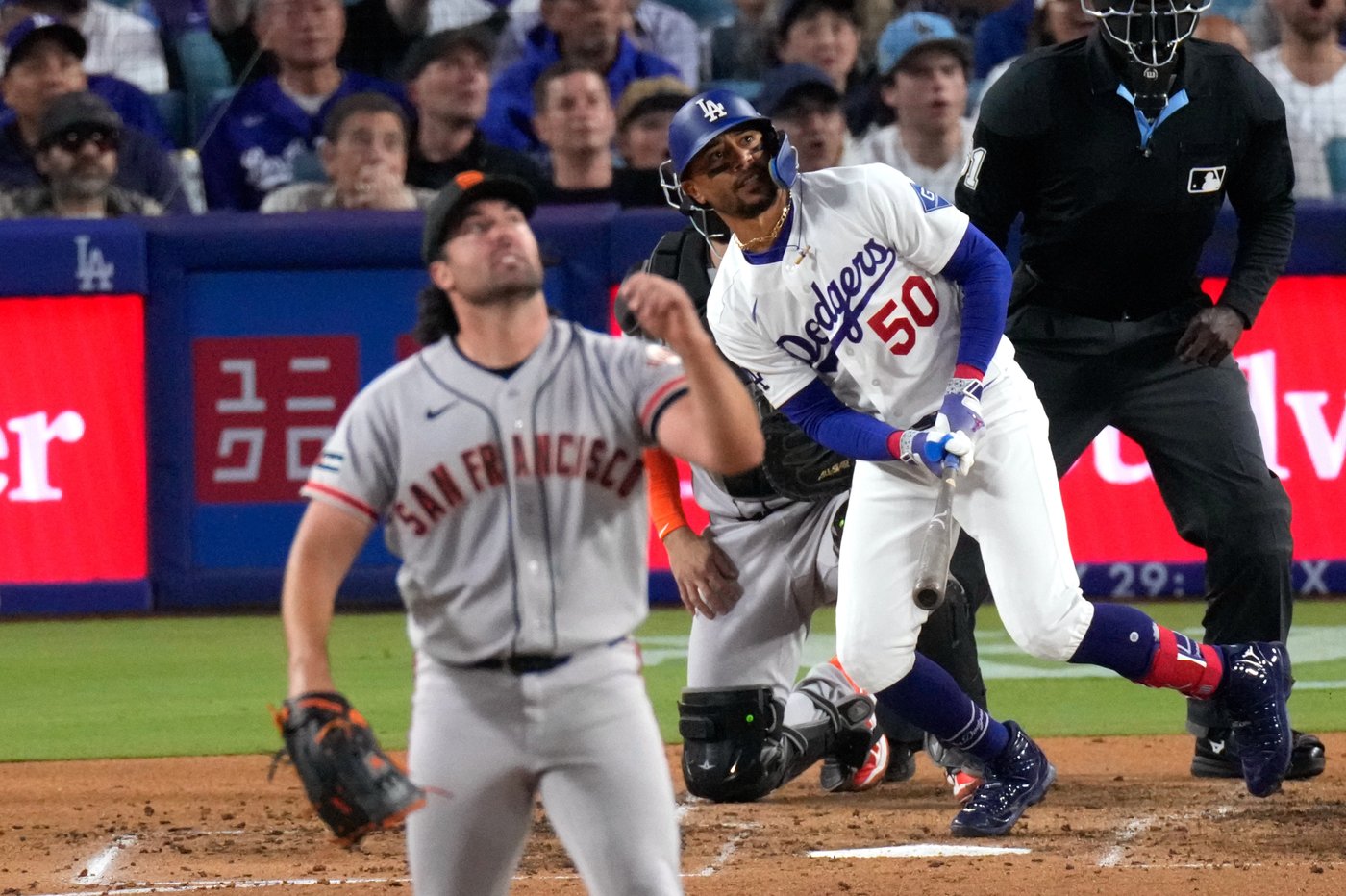 Ohtani throws 7 scoreless innings as Dodgers beat Giants 4-0 to end 4-game losing streak | iNFOnews.ca