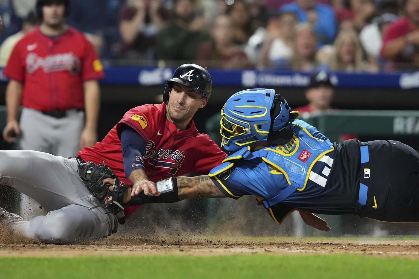 Bohm's eighth-inning sacrifice fly scores Schwarber and lifts Phillies over Braves | iNFOnews.ca
