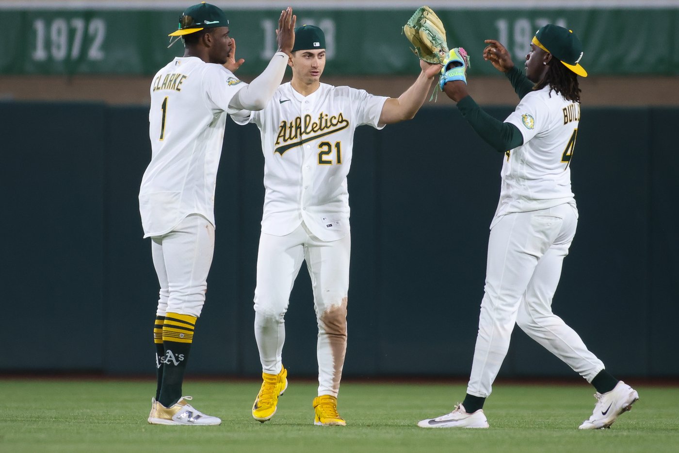 Jacob Wilson's 2-run single leads Athletics to 2-1 win that stops 7-game skid against Rangers | iNFOnews.ca