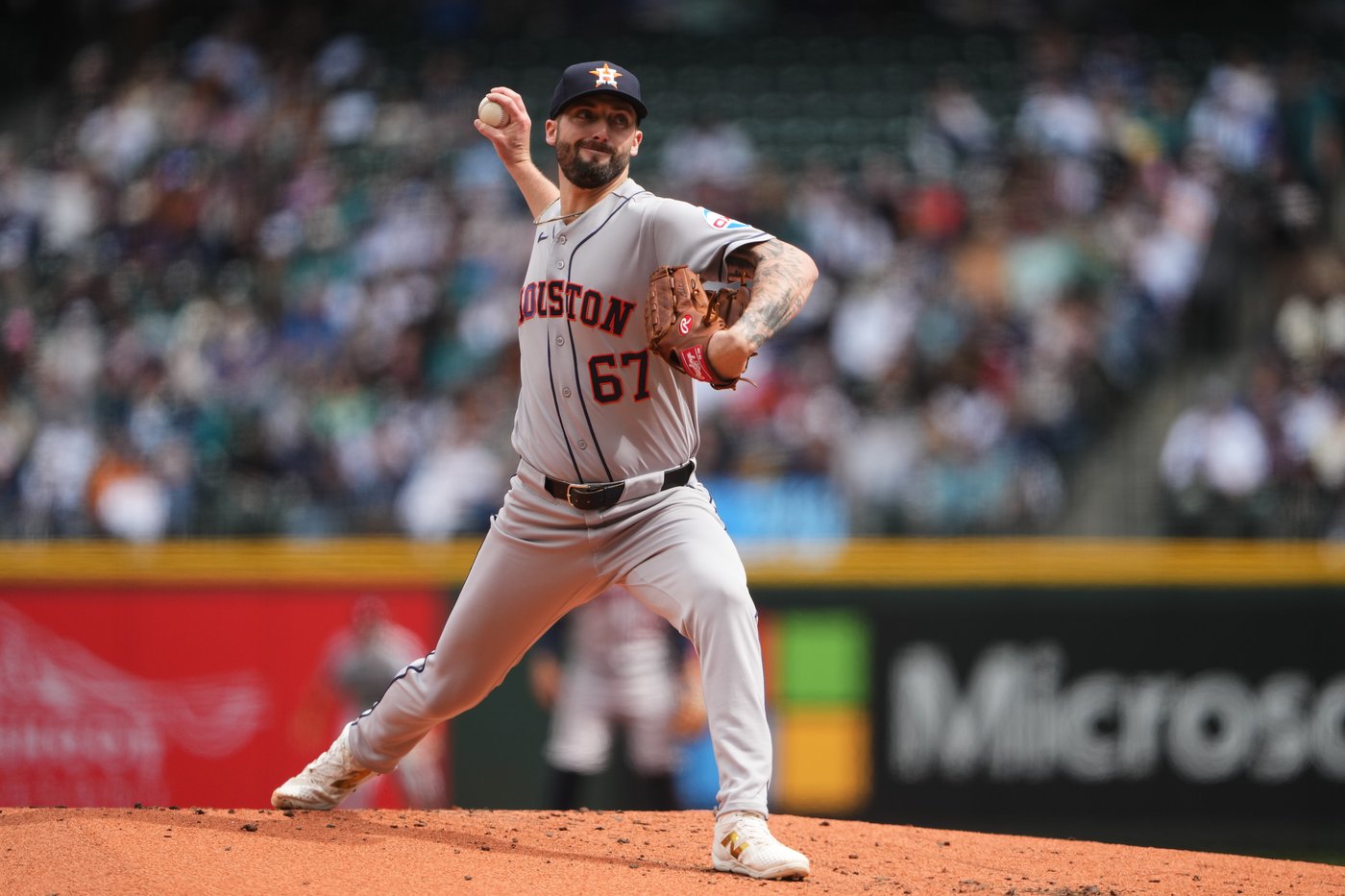 Astros lose another starter, Cody Bolton leaves Sunday’s 6-1 loss to the Mariners with back injury | iNFOnews.ca Astros lose another starter, Cody Bolton leaves Sunday’s 6-1 loss to the Mariners with back injury | iNFOnews.ca