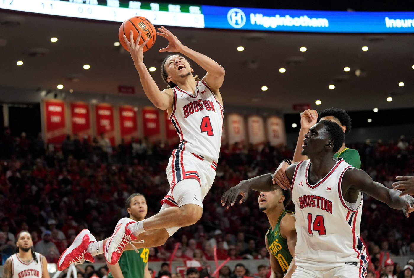 Flemings, Sharp lead No. 7 Houston past Baylor 77-64 | iNFOnews.ca